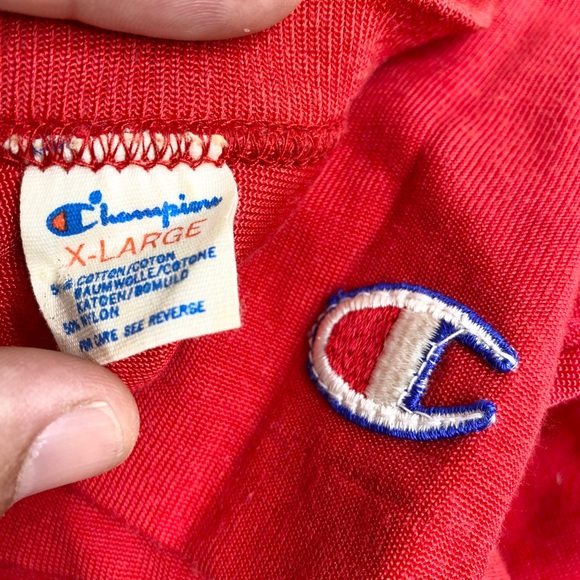 Vintage Wisconsin Champion Hockey Jersey Mens XL - Picture 4 of 8